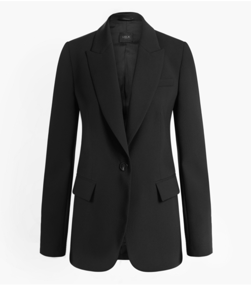 Σακάκι με Αντρικά Πέτα σε Κρεπ