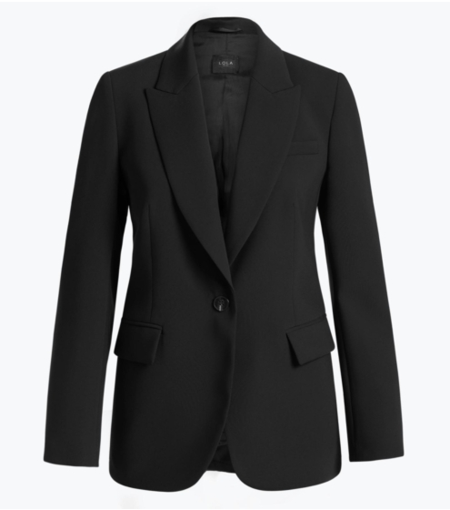 Σακάκι με Αντρικά Πέτα σε Κρεπ