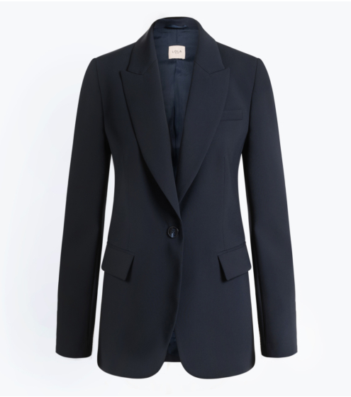 Σακάκι με Αντρικά Πέτα σε Κρεπ