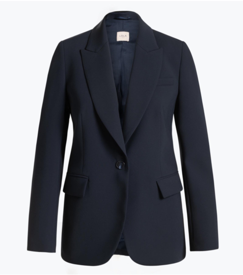 Σακάκι με Αντρικά Πέτα σε Κρεπ