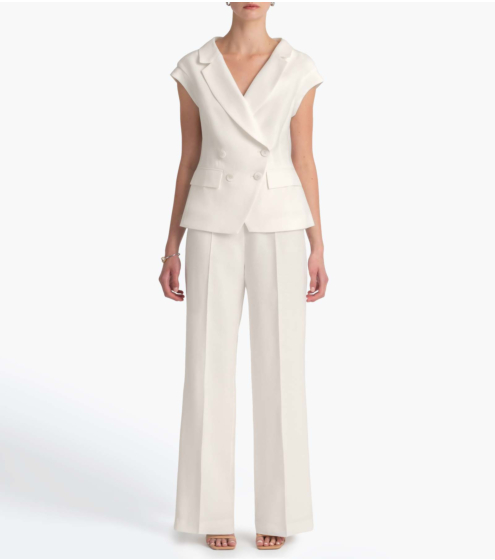 Σακάκι Off The Shoulder σε Linen Blend