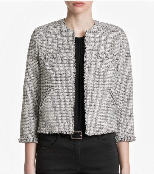 Ζακέτα Μπουκλέ με Ξέφτια