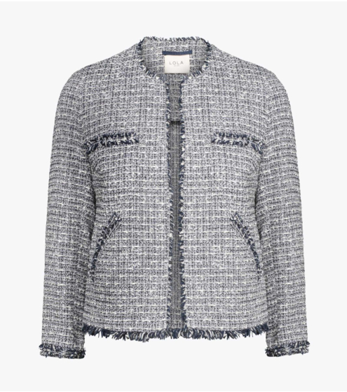 Ζακέτα Μπουκλέ με Ξέφτια