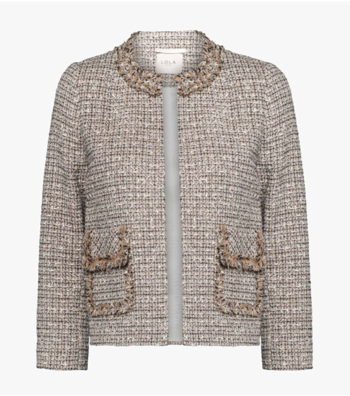 Zακέτα Μπουκλέ Με Τσέπες