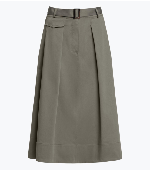 Φούστα με Πιέτες σε Γκαμπαρντίνα