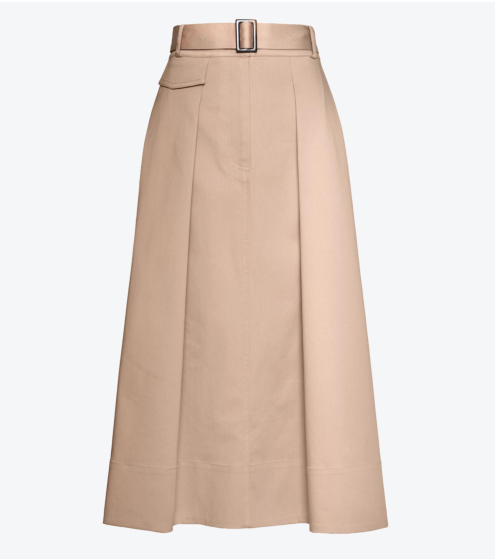 Φούστα με Πιέτες σε Γκαμπαρντίνα