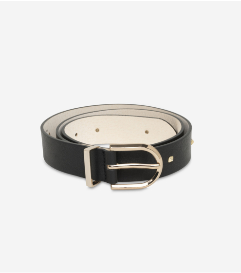 Ζώνη σε Full Grain Δέρμα με Τρουκς