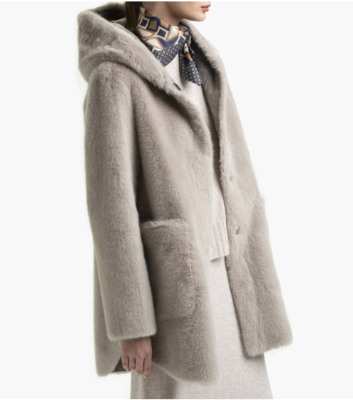  Ζακέτα σε Faux Shearling