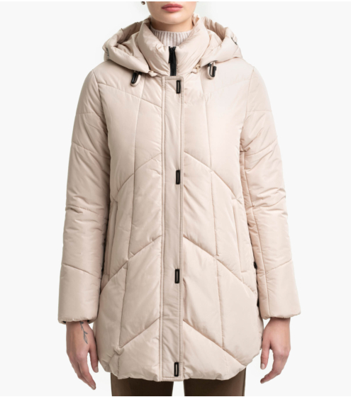 Μπουφάν Καπιτονέ με Πλαινή Πατιλέτα