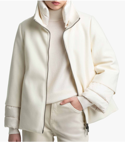 Κοντό Μπουφάν με Puffer Λεπτομέρειες