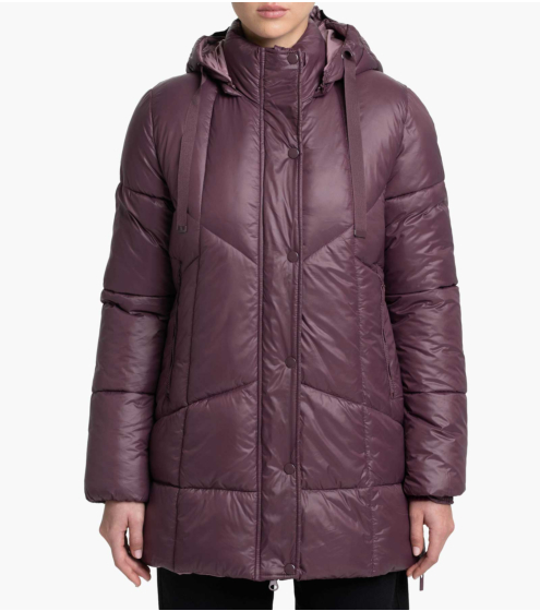 Μπουφάν με Αποσπώμενη Κουκούλα