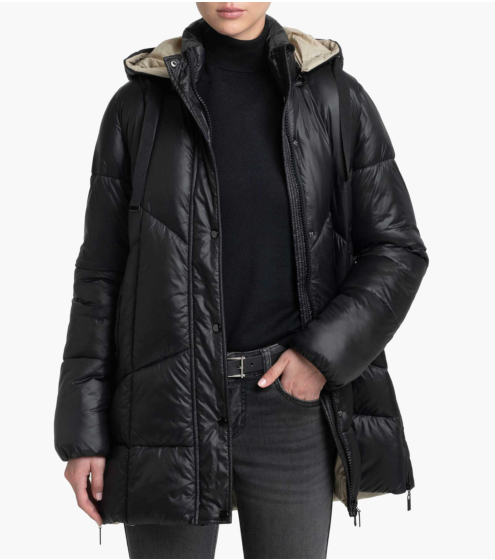 Μπουφάν με Αποσπώμενη Κουκούλα