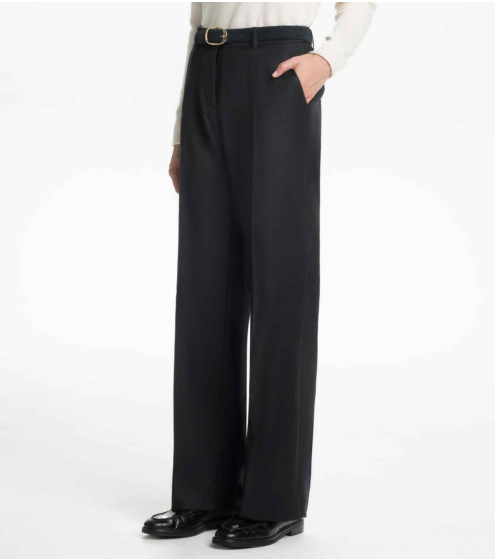 Παντελόνι Wide Leg σε 100% Μαλλί