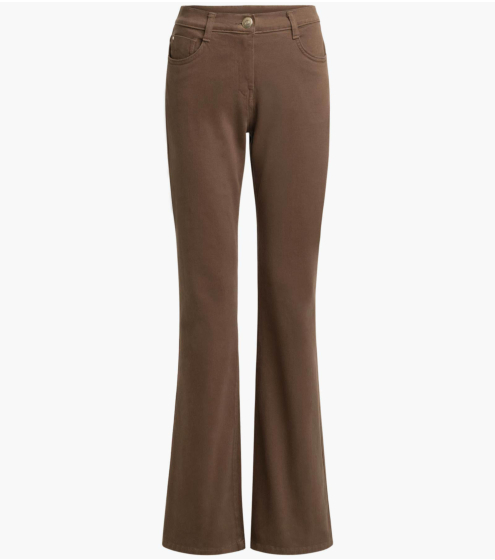 Παντελόνι Flared σε Γκαμπαρντίνα