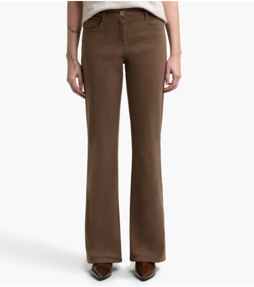 Παντελόνι Flared σε Γκαμπαρντίνα