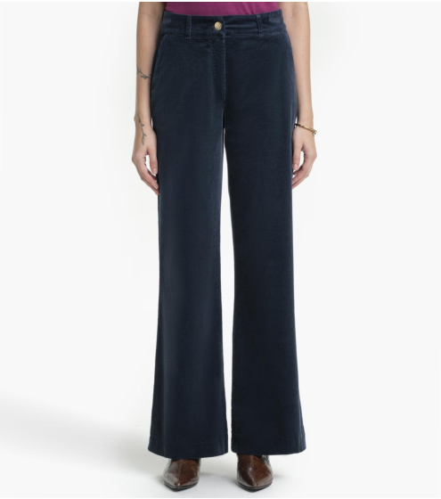 Παντελόνι Wide-Leg σε Κοτλέ