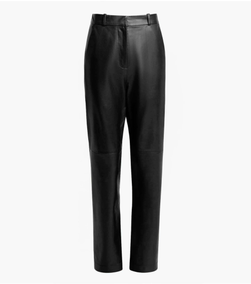 Παντελόνι Straight Leg σε Δέρμα Nappa