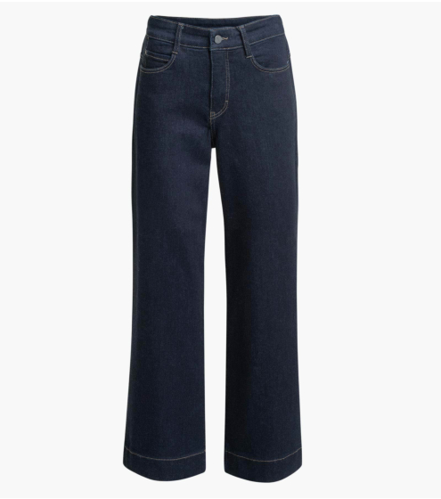 Wide Leg Cropped Jeans