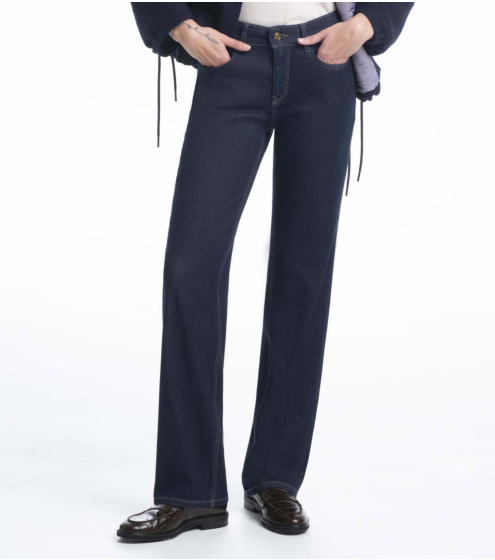 Straight Leg Jeans Turn Up