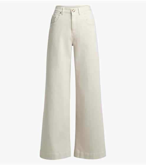 Wide Leg Wide Fit Coloured Jeans
