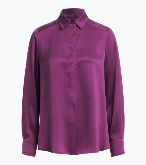 Πουκάμισο σε Ολομέταξο Σατέν