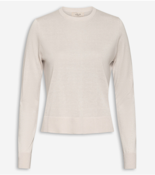 Μπλούζα Crewneck σε Μετάξι & Κασμίρι