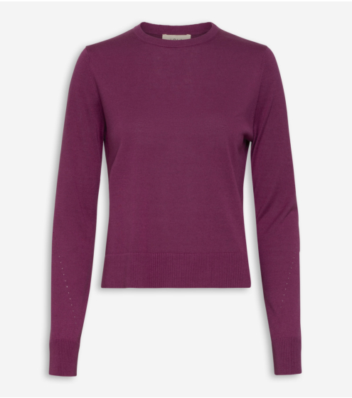 Μπλούζα Crewneck σε Μετάξι & Κασμίρι