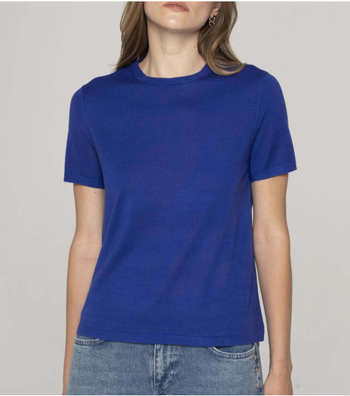 T-shirt σε Μετάξι και Κασμίρι