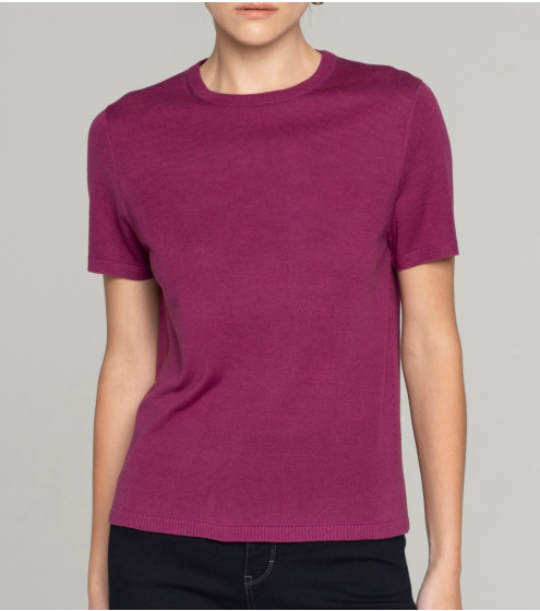 T-shirt σε Μετάξι και Κασμίρι