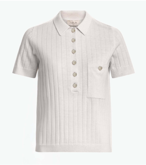 Polo T-Shirt σε 100% Wool Merino