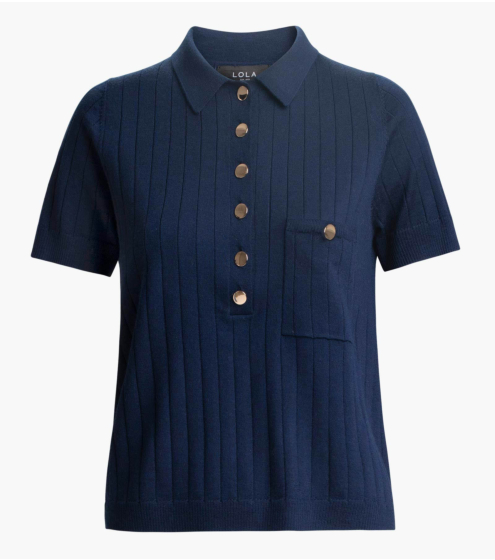 Polo T-Shirt σε 100% Wool Merino