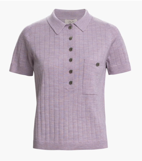 Polo T-Shirt σε 100% Wool Merino