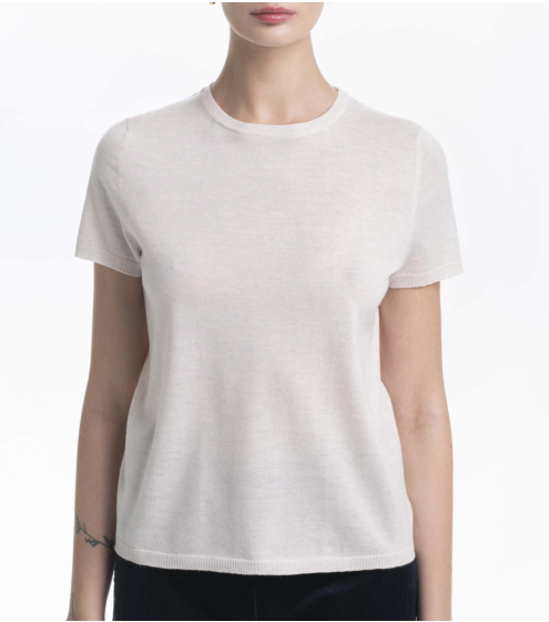 T-shirt σε 100% Wool Merino