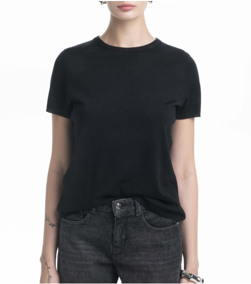 T-shirt σε 100% Wool Merino