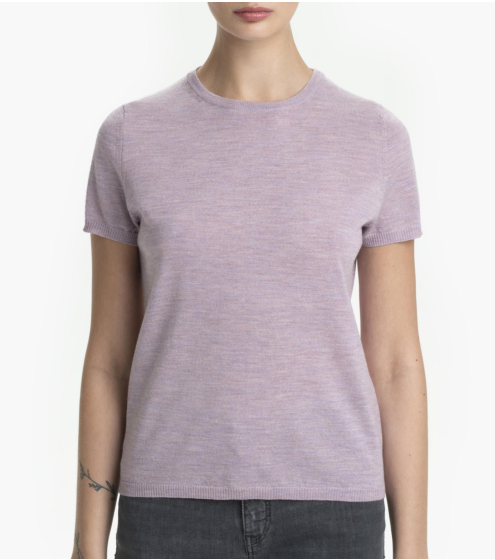 T-shirt σε 100% Wool Merino