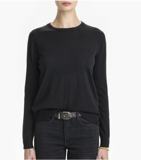 Μπλούζα Crewneck σε 100% Wool Merino