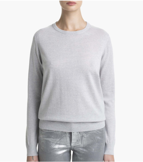 Μπλούζα Crewneck σε 100% Wool Merino