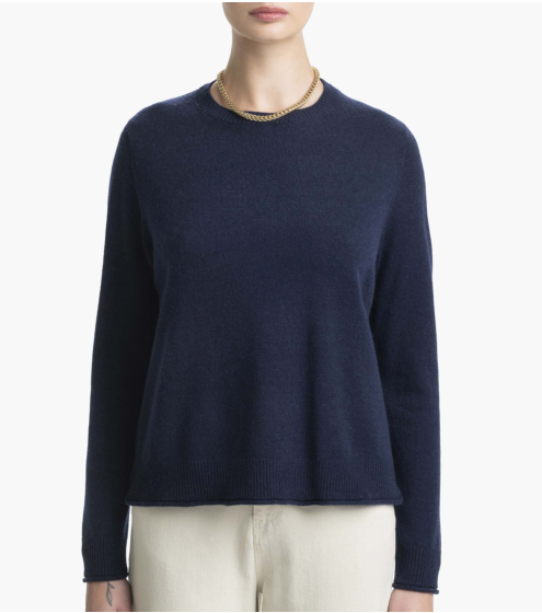 Μπλούζα Crewneck σε Μαλλί & Κασμίρι