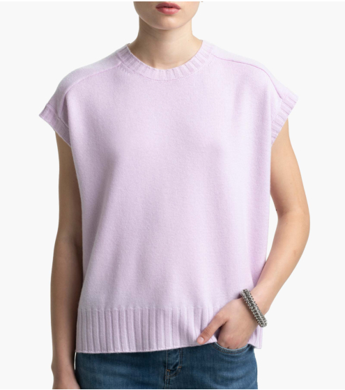 Πουλόβερ Sleeveless σε Heavy Μαλλί & Κασμίρι