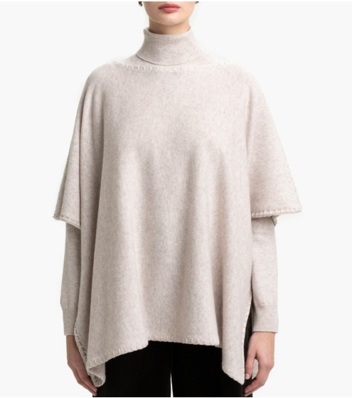 Poncho σε Μαλλί & Κασμίρι