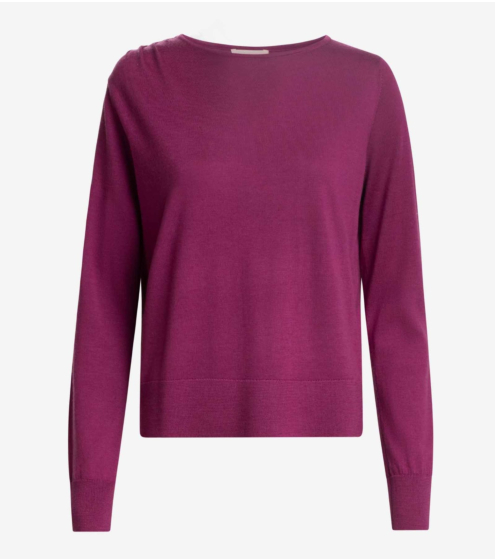 Μπλούζα Draped σε 100% Wool Merino