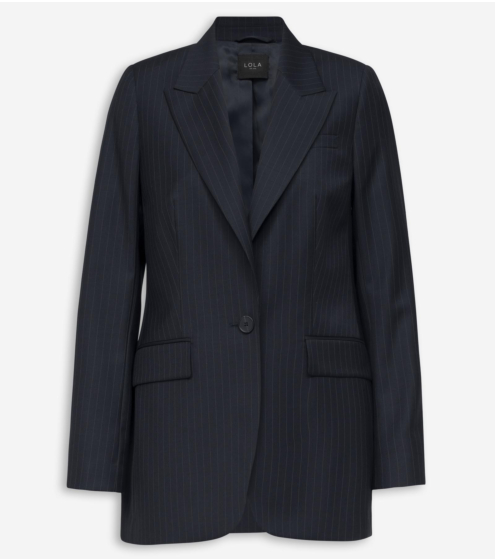 Σακάκι Ριγέ σε Wool Blend