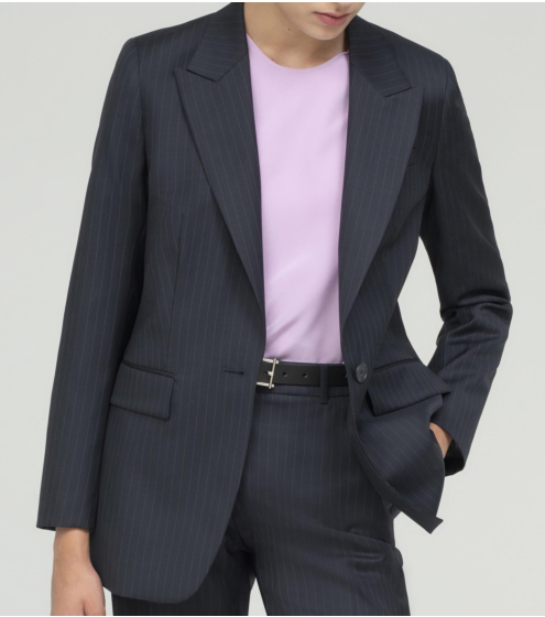 Σακάκι Ριγέ σε Wool Blend