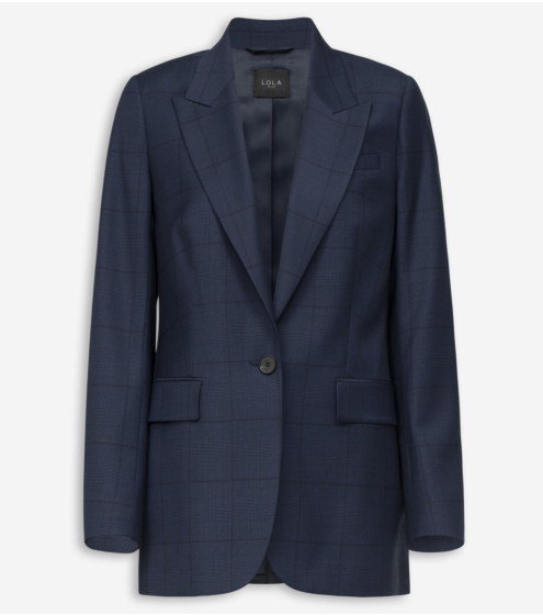 Σακάκι Plaid σε 100% Super Wool