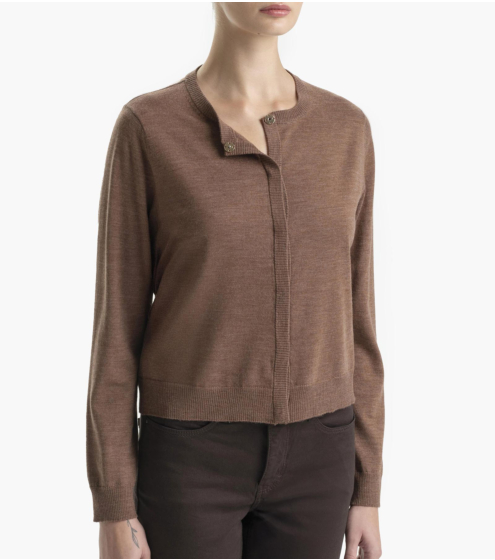 Ζακέτα σε 100% Wool Merino