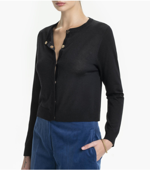 Ζακέτα σε 100% Wool Merino