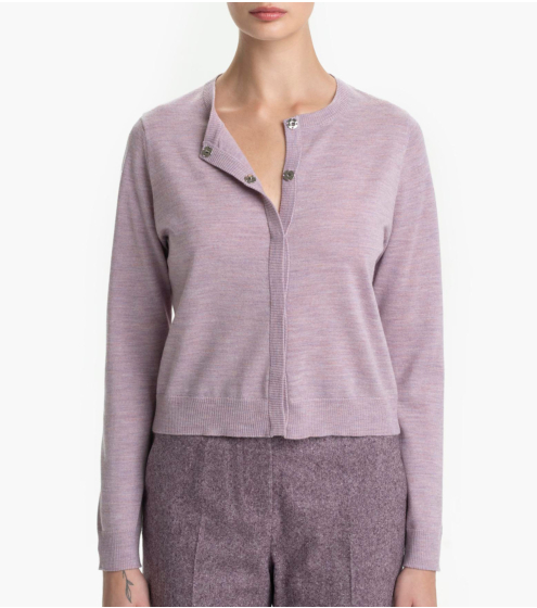 Ζακέτα σε 100% Wool Merino