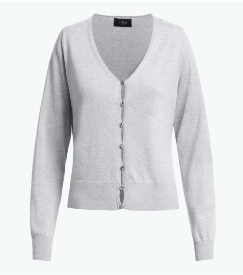 Ζακέτα V Neck σε 100% Wool Merino