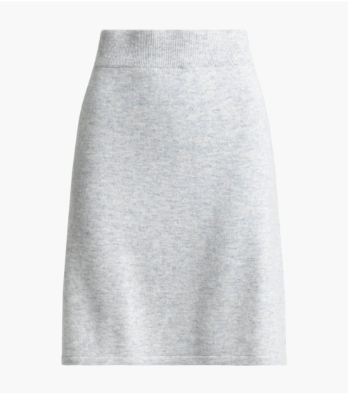 Φούστα Α-Line Mini σε Μαλλί και Κασμίρι