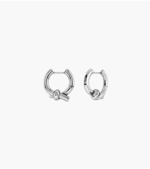 Σκουλαρίκια Edblad Novel Knot L Steel